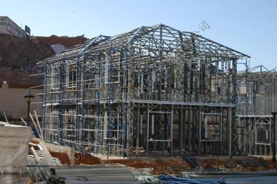 China Casa de campo de pouco peso do aço estrutural da instalação fácil para a residência à venda