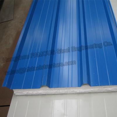 China Metal EPS Insulated Sandwich Panels House Sandwich Panel Roofing for sale