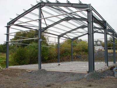 China Light Structural Steel Framing Systems For Industrial Steel Buildings, Warehouse Building for sale