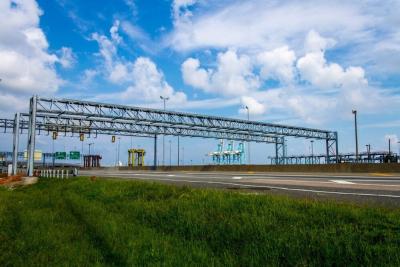China Douane Trisnaar Vier van het de Structurenstaal van de Snaar Luchtspanwijdte van de de Tolbrug het Tekenbrug Te koop