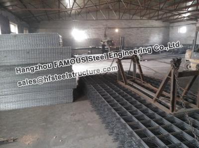 中国 具体的な鋼鉄補強の網の造りの産業小屋の平板 AS/NZS-4671 販売のため