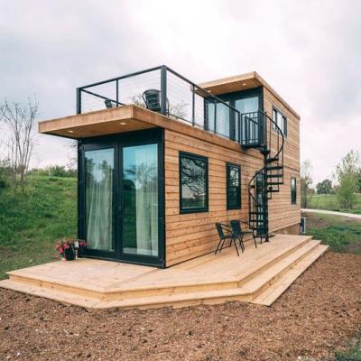 China 20ft Expandable Pre Built Shipping Residential Container House For Apartment for sale