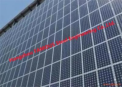 Китай Энергосберегающая солнечная приведенная в действие система модулей стеклянной ненесущей стены строя продается