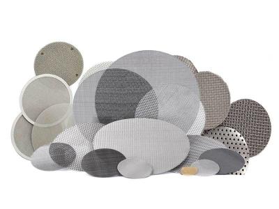 Chine Disques galvanisés de tissu de fil de Mesh Filter Disc Stainless Steel à vendre