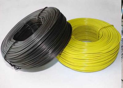 China Yellow Green PVC Coated Gi Wire 4mm Plastic Coated Steel Wire for sale