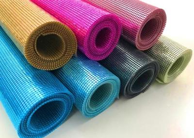 中国 金属生地の布（金属スパンコールの布のカーテン） -円形および八角形のスパンコール 販売のため