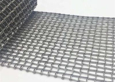 China Honeycomb Metal Conveyor Belt 0.5m - 3.5m Width Flat Wire Belting for sale
