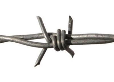 China Single Double Twisted Barbed Wire Razor Barbed Wire PVC Coated Surface for sale