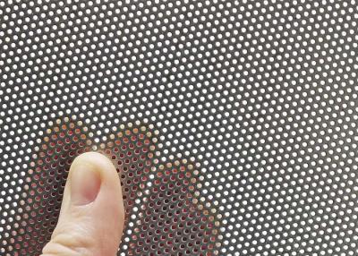 China Micro Hole Perforated Metal Made by CNC Punching Machine High Speed, Fine Precision and Small Holes for sale
