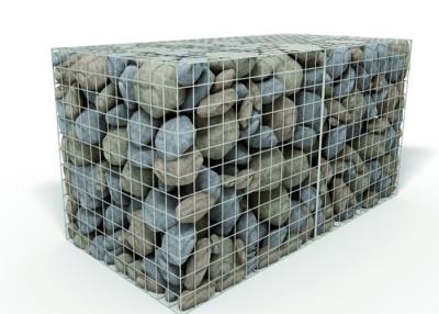 Cina Il PVC esagonale verde della scatola 2m-6m del gabbione ha ricoperto la rete metallica del gabbione in vendita