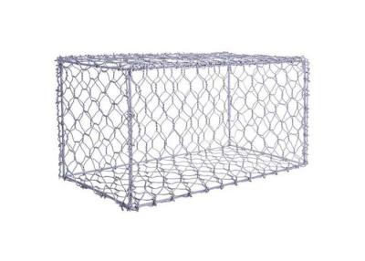 China Double Twisted 2.0mm Hexagonal Gabion Mesh In River And Dams Scour Protection for sale