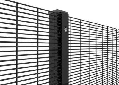 Chine 3510 Anti Climb Mesh Fence High Security Welded For Prison Wire Wall à vendre