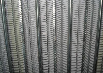 中国 High Strength Galvanized Steel 20mm Depth Rib Lath Mesh Great Plaster Bonding Capacity 販売のため