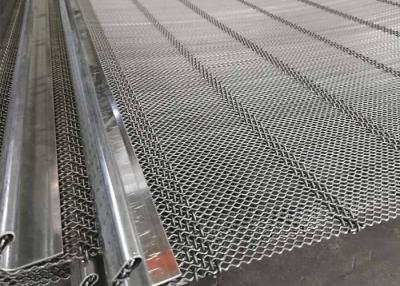 China Steel Wire Support Strip  Self Cleaning Screen Mesh With Less Plugging And Blinding for sale