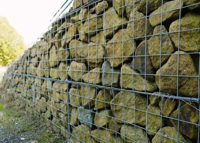 China Triple Twist Hexagonal Woven Mesh Fabric Gabion Baskets Simply Filled With Natural Stone For Channels Te koop