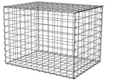 China 4mm Diameter Wire Construction Galfan Gabion Baskets For Erosion Control for sale