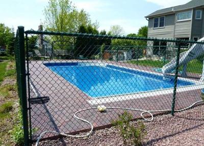 China Swimming Pool Chain Link Fence Prevent Children From Falling Into Water for sale