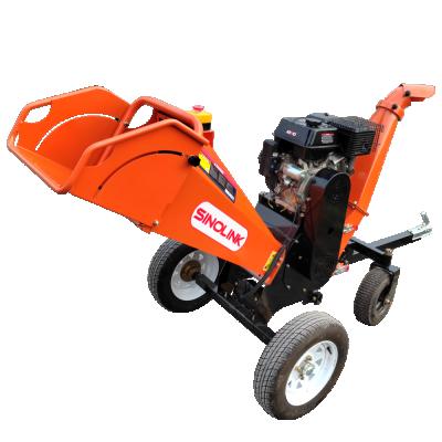China Farms Forestry Mulching Machine Wood Chipper Wood Shredder Wood Chipper With 350mm Diameter Drum for sale