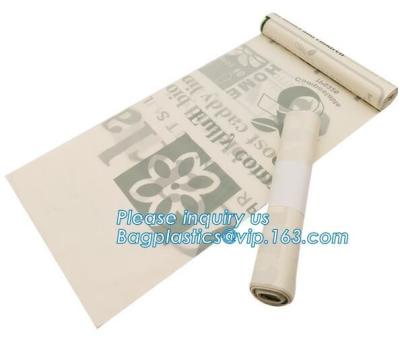 China 100% biodegradable and compostable pla films, 100% compostable biodegradable corn starch based, compostable yard liners for sale