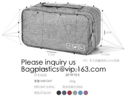 China Women Travel Organizer Cosmetic Bag Hanging Toilet Bag,Cosmetic Bag Neoprene Makeup Bag for Woman, bagease, bagplastics for sale