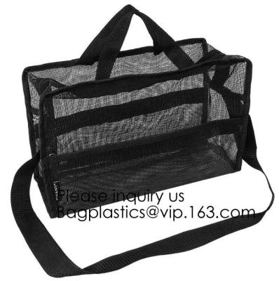 China Nylon Mesh Net Cosmetic Bag, Mesh Make Up Bag,Eco -friendly material cosmetic mesh bag ,PVC mesh bag for sales in USA for sale
