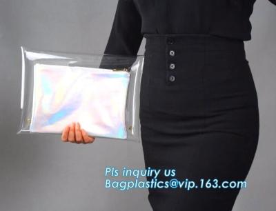 China Transparent Clear Vinyl PVC Clutch Bag Made In China, PVC Jelly Clear Clutch Purse Lady Crossbody Flap Bags Chain Handba for sale