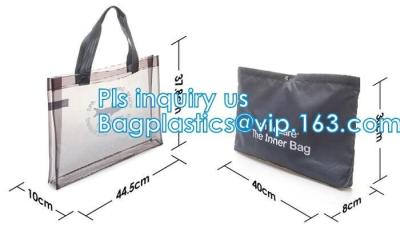 China fashion pvc mirror vinyl shopping bag with printing, Recyclable Durable Clear PVC Shopping Bag with Button Closure, tote for sale