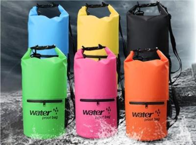 China Portable foldable sport waterproof dry sack bag, Waterproof Nylon TPU Foldable Lightweight Dry Bag, Waterproof Dry Bag for sale