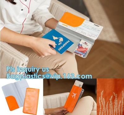 China Promotional Customized color PVC travel Passport Cover, Ticket Holder Travel Plastic Pvc Passport Cover, Eco-friendly pv for sale