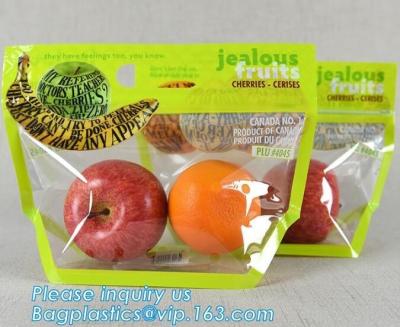China Micro Perforated Plastic Bag For Vegetable bread fruit, bopp fresh vegetable packaging bag, Clear Fresh Vegetables Packa for sale
