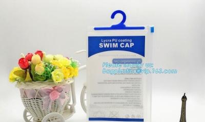 China Printed PE Hanger Hook Zipper Bag For Women's Underwear,hanger hook plastic bag with low price,waterproof pvc swimwear b for sale