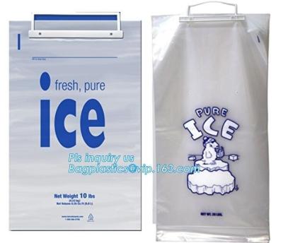 China Wicket bag / Medical Ice Bag, PE PA Gel ice pack wholesale seafood meat cold ice bag, packaging bag /ice bag for wine for sale