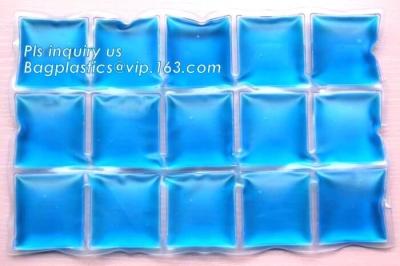 China biodegradable ice bag pack reusable injection ice pack for cold compression, Reusable Gel Ice Bag Insulated Dry Cold Ice for sale