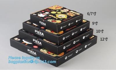 China white kraft paper hamburger pizza salad fried chicken pasta box with handle custom design logo size colour best quality for sale