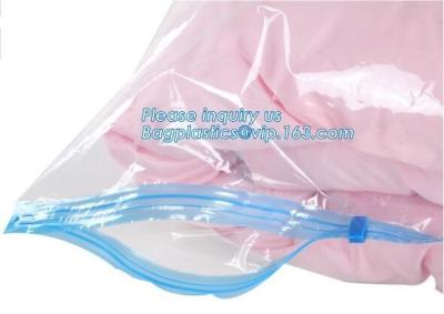 China vacuum seal storage bags for down jacket coats, hand rolling vacuum bag for travel, Compress Vacum Packing Bag, bagplast for sale