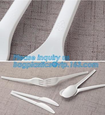 China Food Grade Hottest Chinese Supplier Stocked Biodegradable Corn Starch Soup Spoon,biodegradable baby products cutlery wal for sale