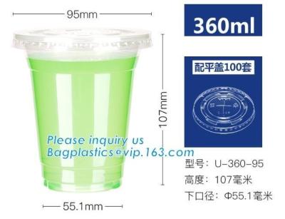 China Disposable 100% compostable wholesale CPLA lids for soup bowls,PLA 8oz biodegradable paper cup with lid, bagplastics pac for sale