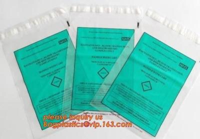 China wholesale custom printed ldpe Zip lockk kangaroo pouch plastic zipper bag zip lock biohazard specimen bags with pocket for sale