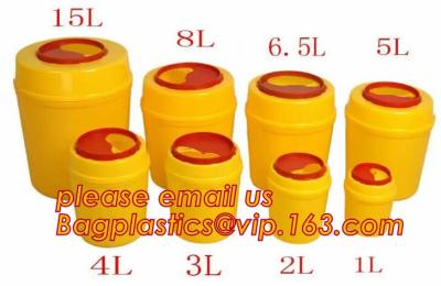 China 3/5/8/10/15 liter square Sharp Container Sharp Box Medical sharps disposal container, Medical Materials & Accessories Pr for sale