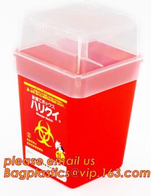 China Hospital Medical Disposal Waste Sharp Container, Sharp container/needle container /wastebin, OEM 3l 5l 10l 12l 21l 22l y for sale