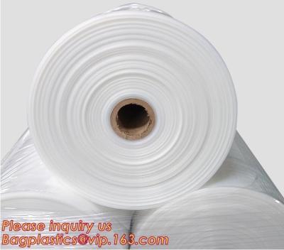 China PVC heat shrink sleeve film, Food grade plastic film roll, Clear PVC shrink film in roll,POF Shrink Film Roll / Polyolef for sale
