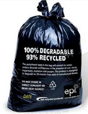 China Extra Thick 0.71 Mils, Food Scrap Small Kitchen Trash Bags, US BPI and Europe OK Compost Home Certified, San Francisco for sale