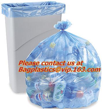 China Colored Dustbin Bin Liners, Trash Bag Roll, Garbage Bags Use for Small Size Trash Can in Living Room, Bathroom, Kitchen, for sale