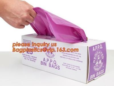 China SACOS PERFUMADOS, Pet Dog Waste Poop Bag With Printing Doggy Bag, pet dog poop waste bags Pet stool bag with Dispenser for sale