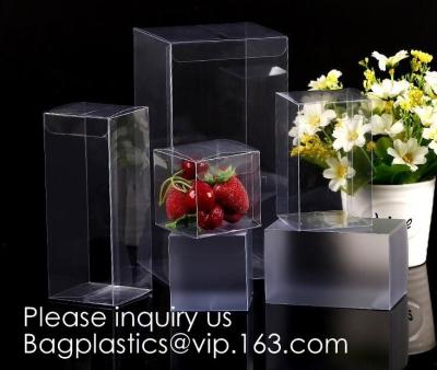 China Clear PET box with hanger  Window box clear box PVC box in pillow shape  Alternatives to paper box pvc box Printed PVC b for sale