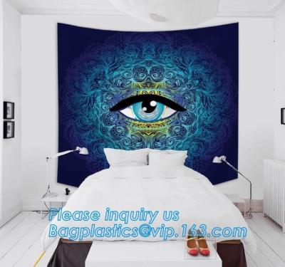 China Bohemian wholesale indian tree of life sun moon Custom printed hippie tapestry wall hangings,wholesale home decor bohemi for sale