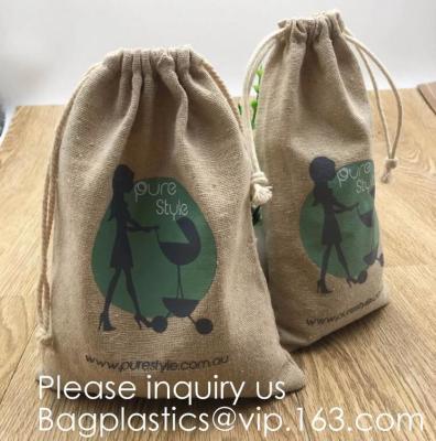 China Jute Gift Bags Jewelry and Treat Pouch Wedding, Party Favor, DIY Craft, Presents, Christmas,Sacks,Birthday,Baby Shower for sale