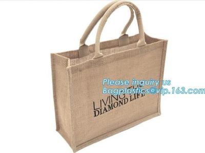 China eco friendly Cheap Promotion jute Cloth Tote Bag Wholesale,plain tote bag jute with logo printing,plain eco jute bags for sale