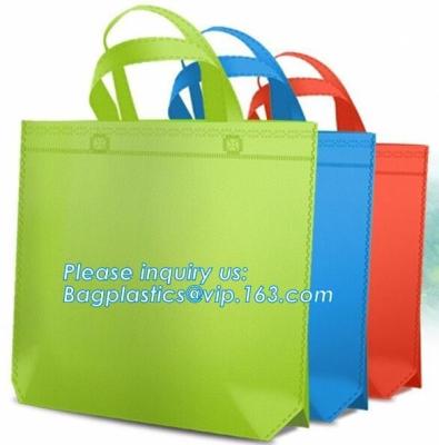 China Wholesale online promotional laminated non woven bag with Top Quality, promotional silk screen nonwoven bag spunbond bag for sale