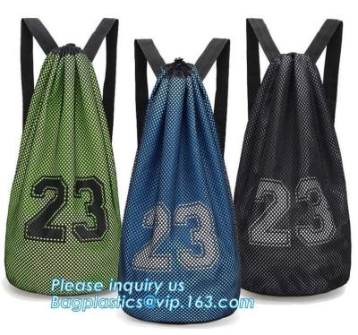 China promotional daily recycled customized wholesale mesh drawstring backpack,drawstring backpack kids mesh backpack manufact for sale